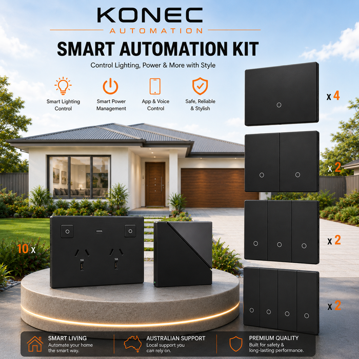 Konec Smart Home Automation Basic Kit – Plastic Black