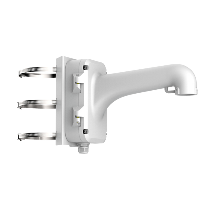 Hikvision DS-1604ZJ-POLE Vertical Pole Mounting Bracket for Speed Dome PTZ Cameras - Civic Electronic