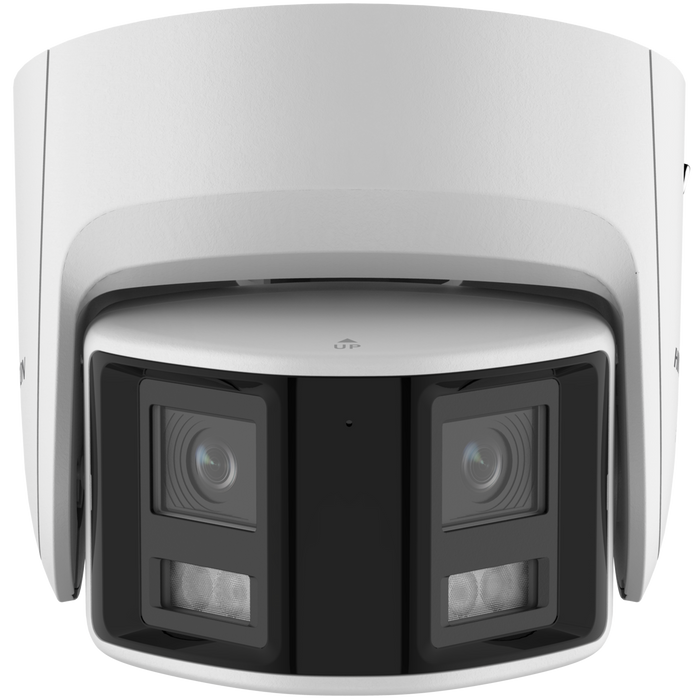 Hikvision DS-2CD2346G2P-ISU/SL 4MP Panoramic AcuSense Fixed Turret Network Camera - Civic Electronic