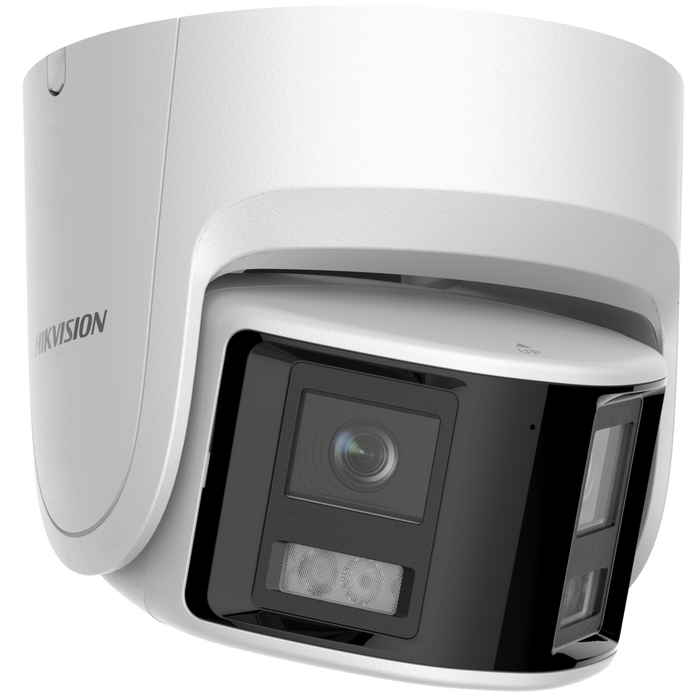Hikvision DS-2CD2346G2P-ISU/SL 4MP Panoramic AcuSense Fixed Turret Network Camera - Civic Electronic