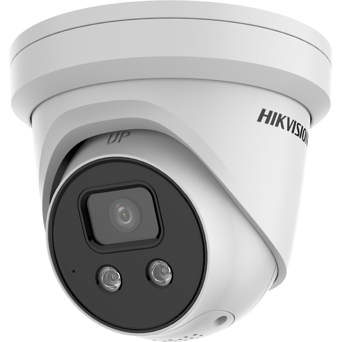 Hikvision DS-2CD2386G2-ISU/SL 8MP 4K AcuSense Strobe Light and Audible Network Camera - Civic Electronic