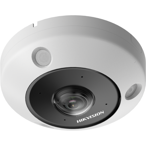Hikvision DS-2CD63C5G1-IVS 12MP DeepinView Fisheye Network Camera - Civic Electronic