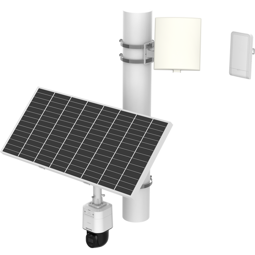 Hikvision DS-2XS3Q47G1-LDWH-C18S40 4MP ColorVu Solar Security PT Camera - Civic Electronic