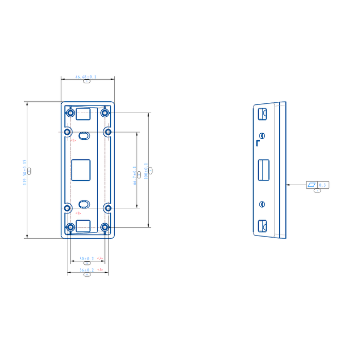 Hikvision DS-KABV24-A Wall-mounted bracket - Civic Electronic