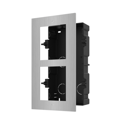 Hikvision DS-KD-ACF2-S Double Module Housing Stainless Steel - Civic Electronic