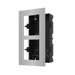 Hikvision DS-KD-ACF2-S Double Module Housing Stainless Steel - Civic Electronic