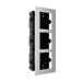 Hikvision DS-KD-ACF3-S Triple Module Housing Stainless Steel - Civic Electronic