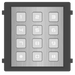 Hikvision DS-KD-KP/S KD8 Pro Modular Door Station Stainless Steel Keypad Module - Civic Electronic