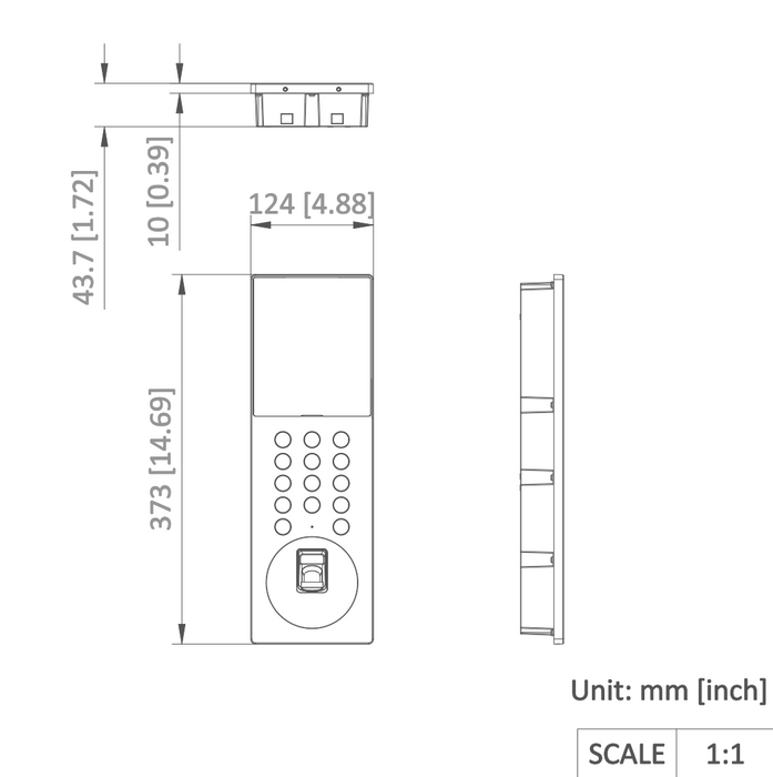 Hikvision DS-KD9203-E6 Facial Recognition IP Door Station - Civic Electronic