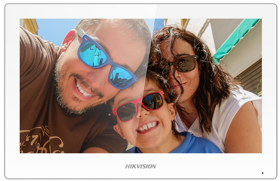 Hikvision DS-KH6350-WTE1 7″ Touch IP Indoor Station - Civic Electronic