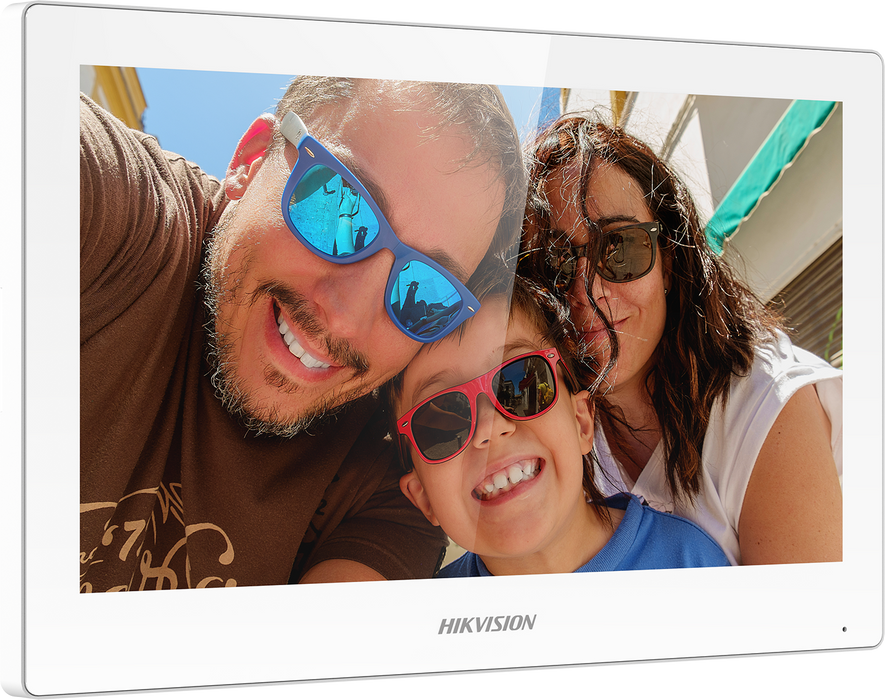 Hikvision DS-KH6350-WTE1 7″ Touch IP Indoor Station - Civic Electronic