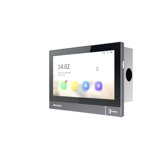 Hikvision DS-KH8381-WTE1/Flush 7″ touch screen IP Indoor Station - Civic Electronic