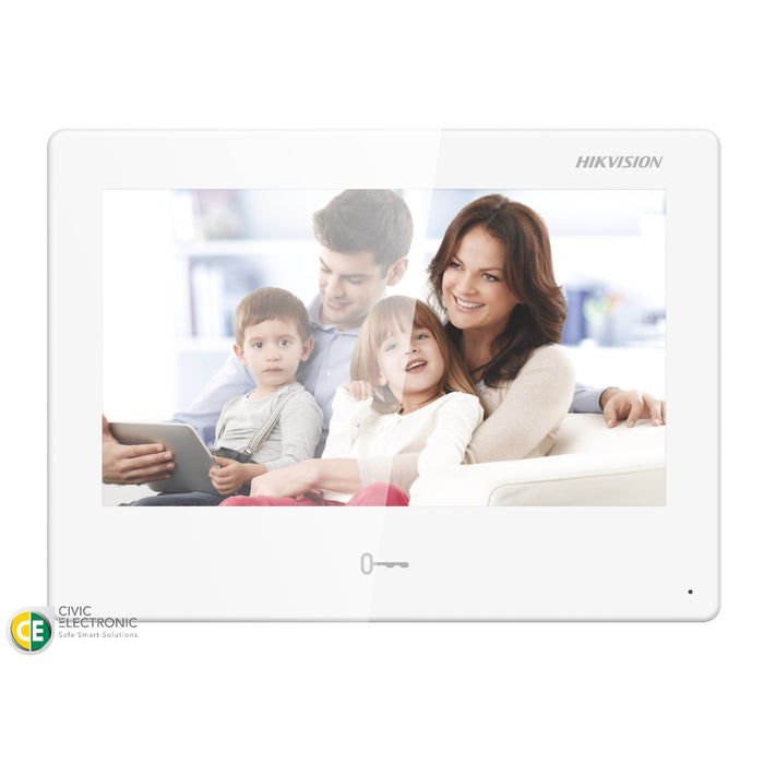 Hikvision 7-Inch All-in-one Management Android IP Indoor Station - Civic Electronic
