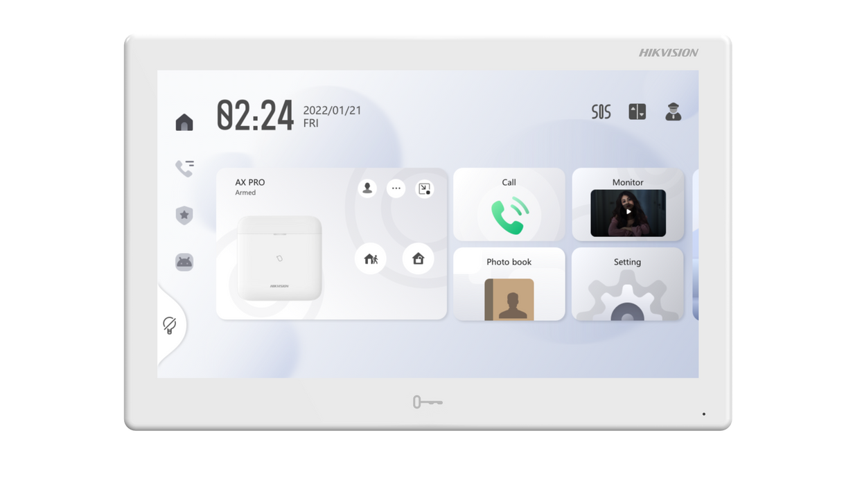 Hikvision DS-KH9510-WTE1 10-Inch Management Android IP Indoor Station - Civic Electronic