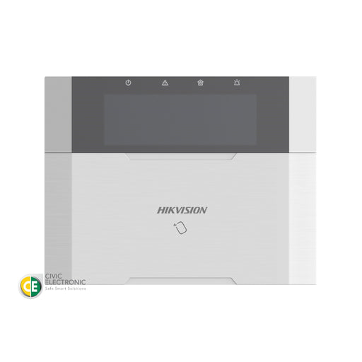 Hikvision Hilook Hybrid Alarm LCD Keypad HA-ALARM-KP-WB - Civic Electronic