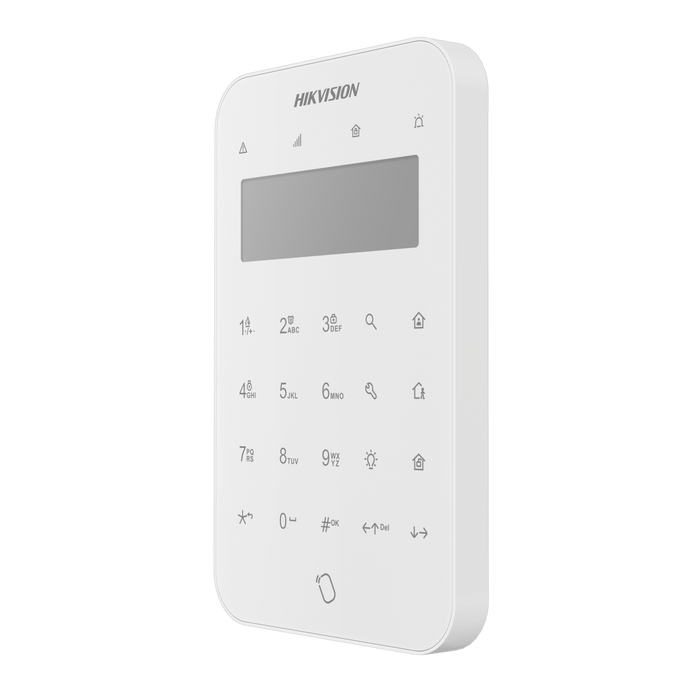 Hikvision DS-PK1-LT-WB Wireless LCD Keypad - Civic Electronic