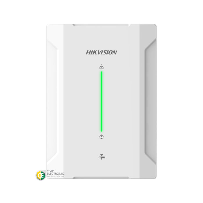 Hikvision DS-PM1-RT-HWB AX Hybrid Tri-X Wireless Receiver - Civic Electronic