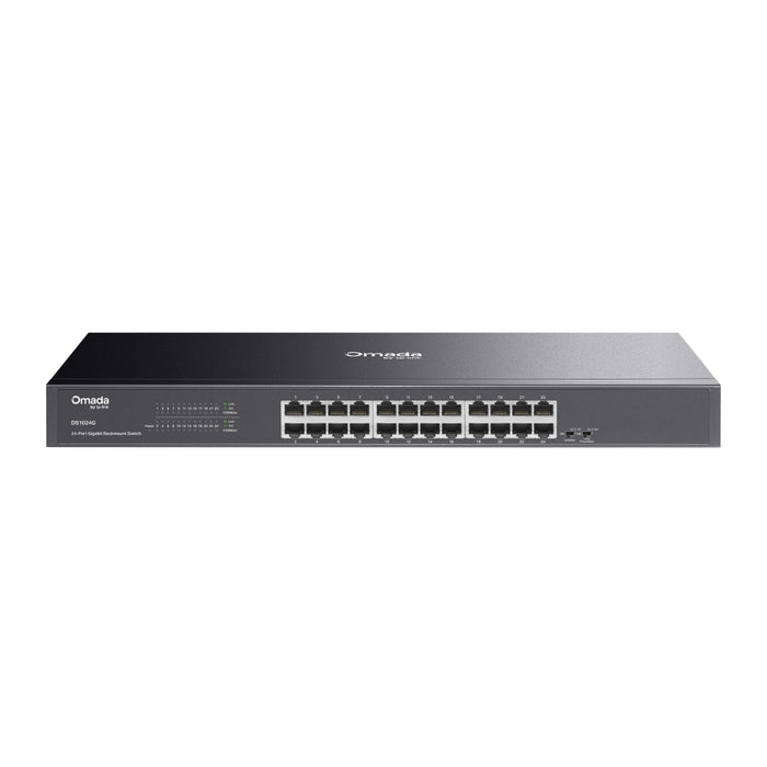TP-Link Omada DS1024G 24-Port Gigabit Unmanaged Rackmount Switch - Civic Electronic