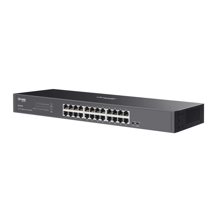 TP-Link Omada DS1024G 24-Port Gigabit Unmanaged Rackmount Switch - Civic Electronic