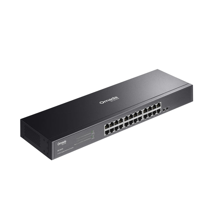 TP-Link Omada DS1024G 24-Port Gigabit Unmanaged Rackmount Switch - Civic Electronic