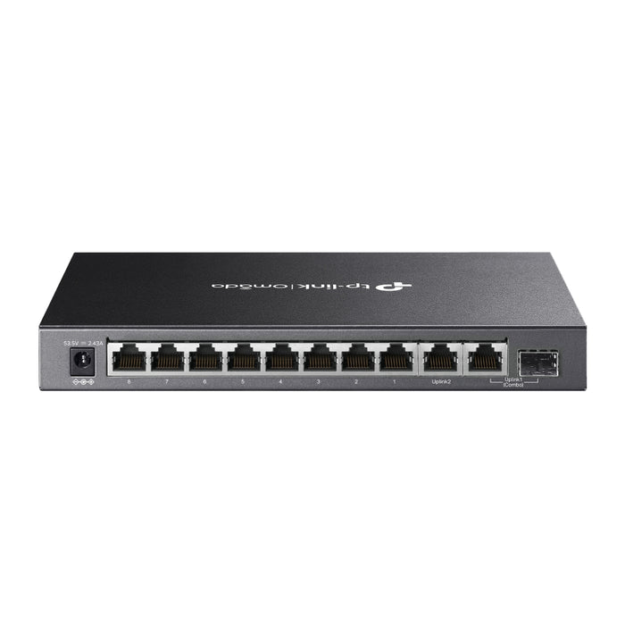TP-Link Omada DS110GMP 10-Port Gigabit Desktop Switch with 8-Port PoE+ - Civic Electronic