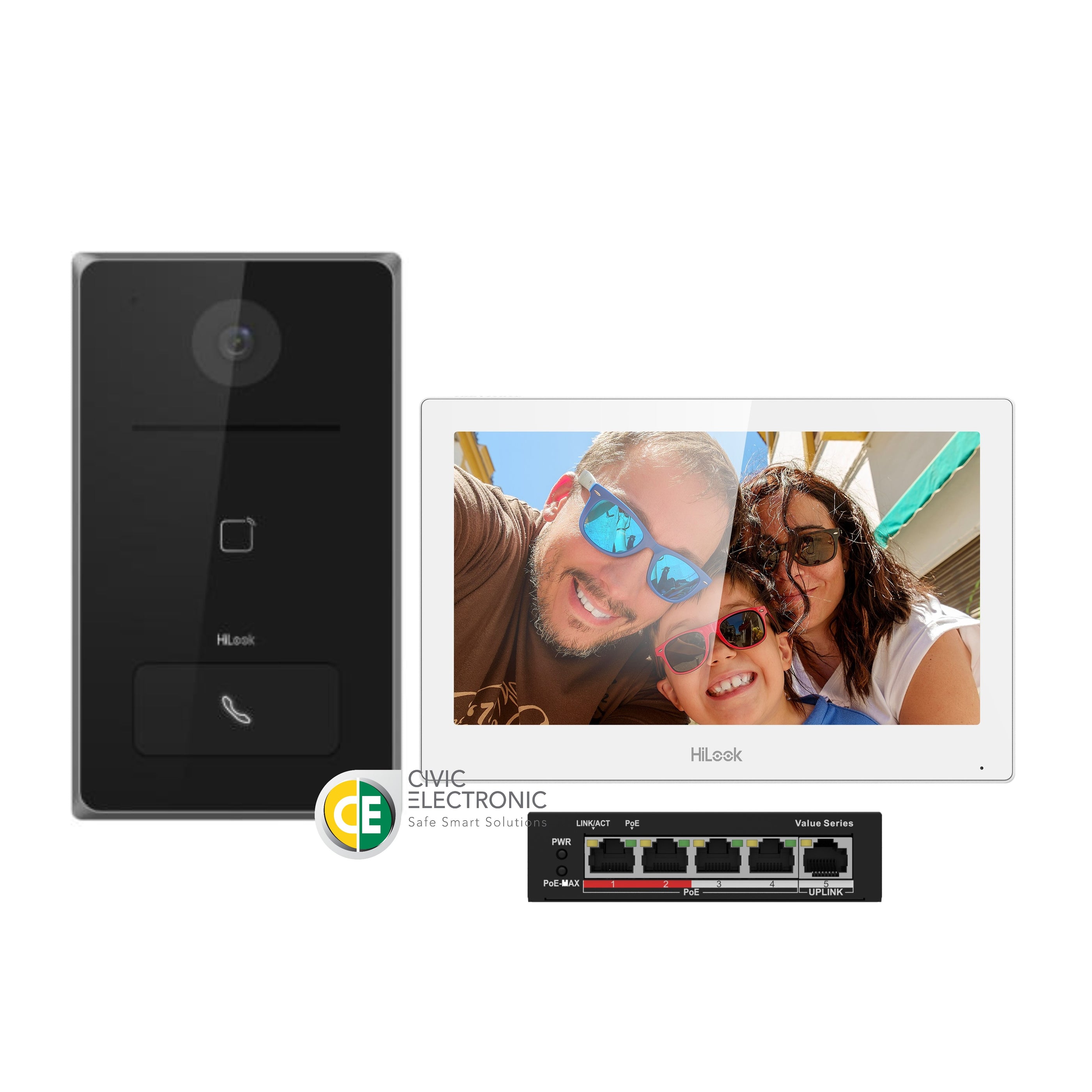HiLook IP2 WiFi Video Intercom Kit | Secure Your Home Today!