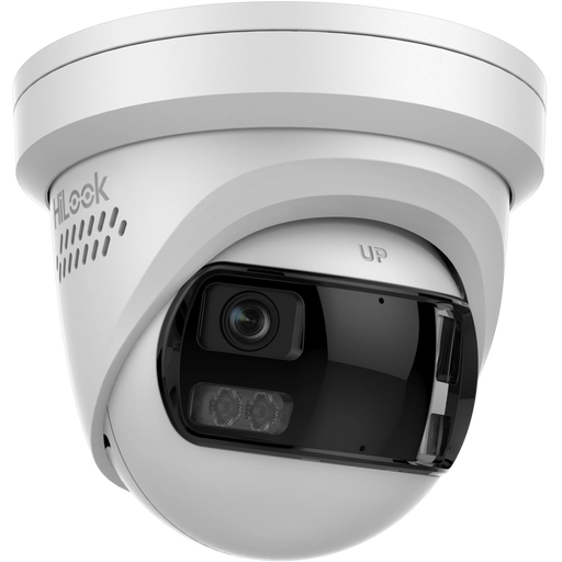 Hikvision Hilook Pro IPC-T289PH-MU/SL 8 MP Dual Lens Stitched Wide Angle Smart Hybrid Turret Network Camera - Civic Electronic