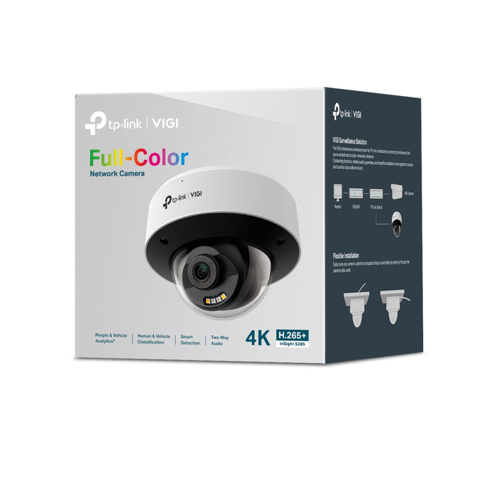 TP-Link VIGI InSight S285 8MP Outdoor Full-Color Bullet Network Camera - Civic Electronic