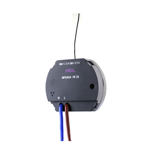 HDL 4CH Wireless Ballast Dimming Actuator (L+N Type) MPDA04-RF.28 - Civic Electronic