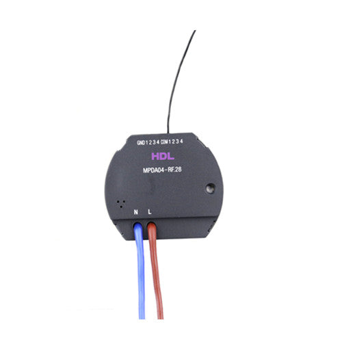 HDL 4CH Wireless Ballast Dimming Actuator (L+N Type) MPDA04-RF.28 - Civic Electronic