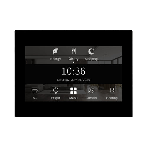 HDL Granite Display Panel - Rectangle style MPL43C.46-Space Grey - Civic Electronic
