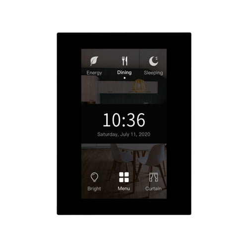 HDL Granite Display Panel - Rectangle style MPL43C.46-Space Grey - Civic Electronic