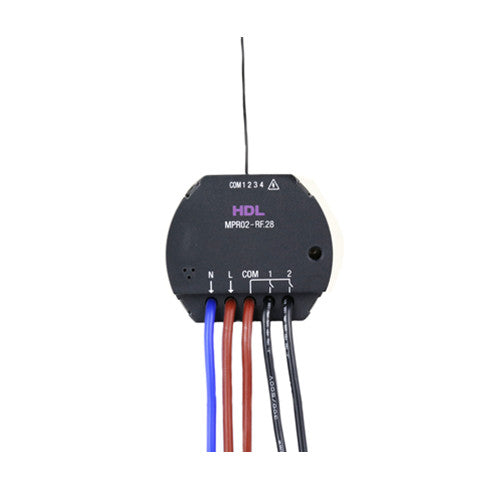 HDL 2CH Wireless Relay Actuator (L+N Type) MPR02-RF.28 - Civic Electronic