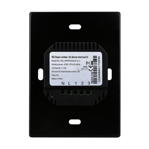 HDL iTouch 3CH Wireless Dimming Power Interface US (L+N Type)MPWPID03LN.16-A - Civic Electronic