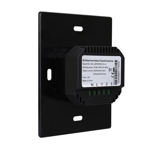HDL iTouch 3CH Wireless Switch Power Interface US (L+N Type) MPWPIR03.16-A - Civic Electronic