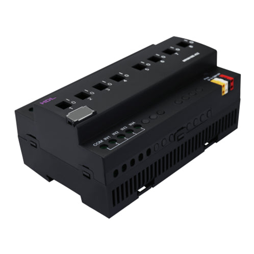 HDL 8CH 16A High Power Switch Actuator with Dry Contact MR0816D.232 - Civic Electronic