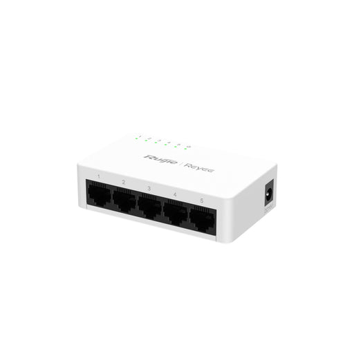 Ruijie Reyee RG-ES05G-L, 5-Port 10/100/1000 Mbps Unmanaged Non-PoE Switch - Civic Electronic