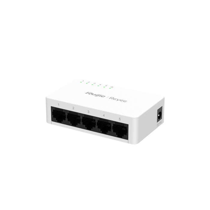 Ruijie Reyee RG-ES05G-L, 5-Port 10/100/1000 Mbps Unmanaged Non-PoE Switch - Civic Electronic
