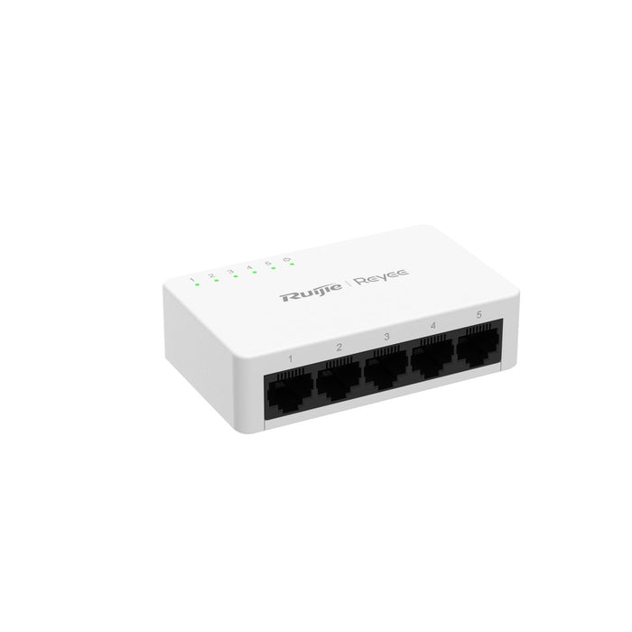 Ruijie Reyee RG-ES05G-L, 5-Port 10/100/1000 Mbps Unmanaged Non-PoE Switch - Civic Electronic