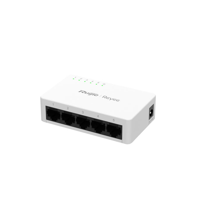Ruijie Reyee RG-ES05G-L, 5-Port 10/100/1000 Mbps Unmanaged Non-PoE Switch - Civic Electronic