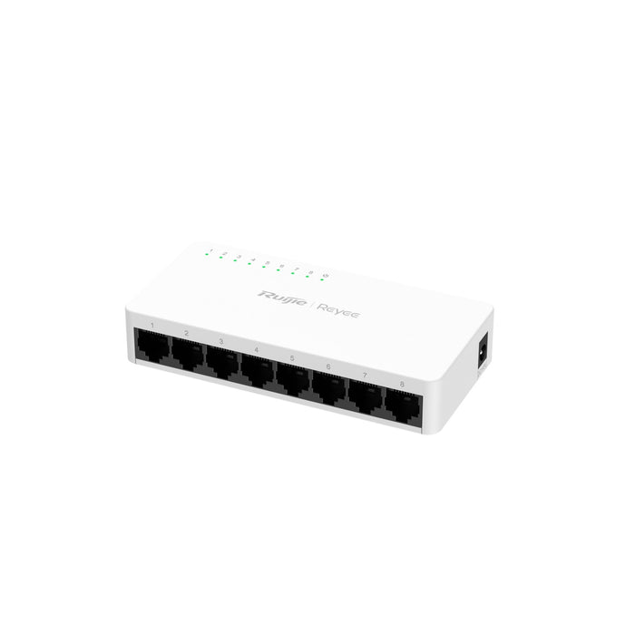 Ruijie Reyee RG-ES08G-L, 8-Port 10/100/1000 Mbps Unmanaged Non-PoE Switch - Civic Electronic