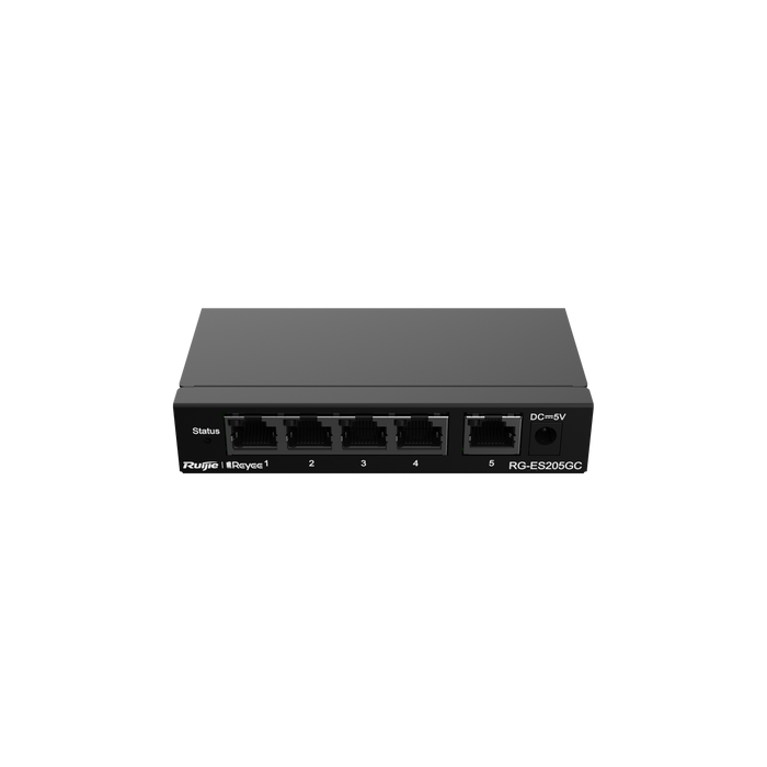 Ruijie Reyee RG-ES205GC-P, 5-Port Gigabit Smart Cloud Managed PoE Switch - Civic Electronic
