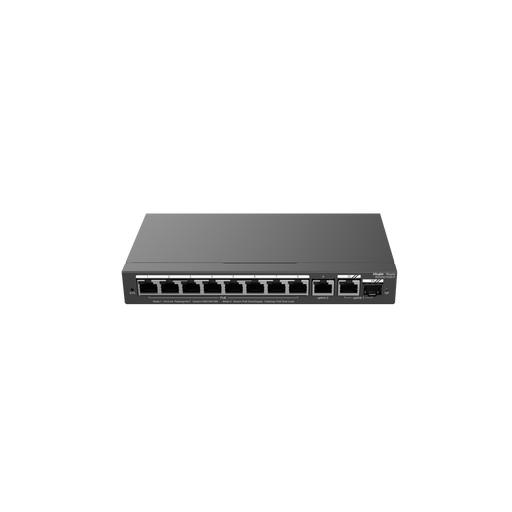 Ruijie Reyee RG-ES210GS-P, 10-Port Gigabit Smart Cloud Managed PoE Switch - Civic Electronic