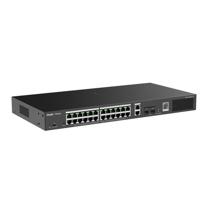 Ruijie Reyee RG-ES228GS-P 28-Port Gigabit Smart Cloud Managed PoE Switch - Civic Electronic