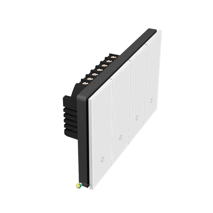 Konec Smart Switch K118 Floating Button 4G Glass White