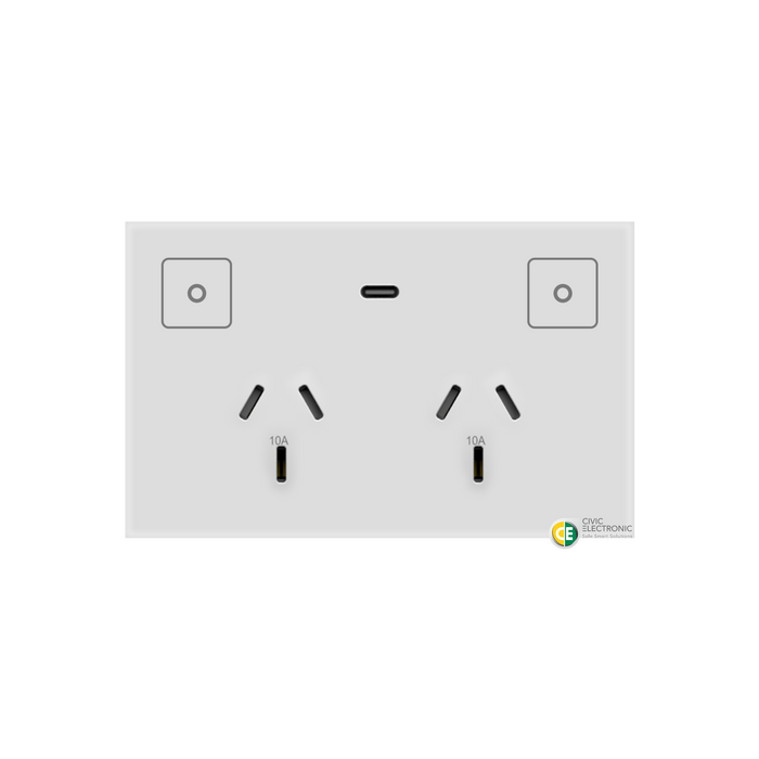 Konec Smart Home Automation Basic Kit - Glass White