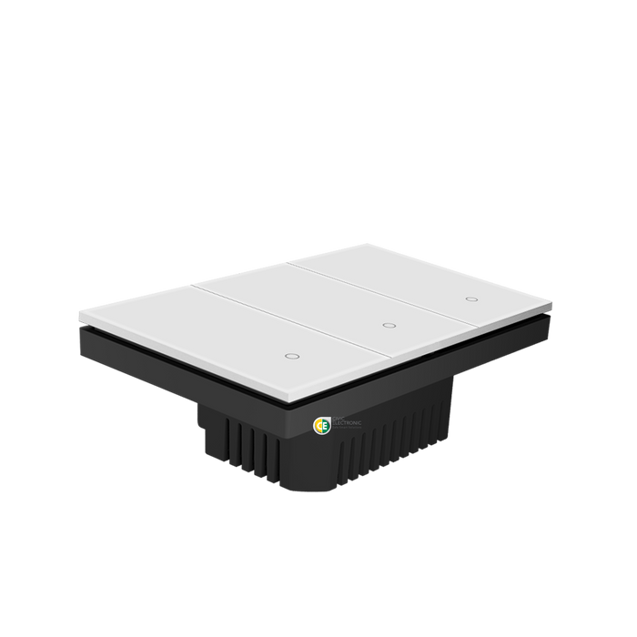 Konec Smart Switch K118 Floating Button 3G Glass White
