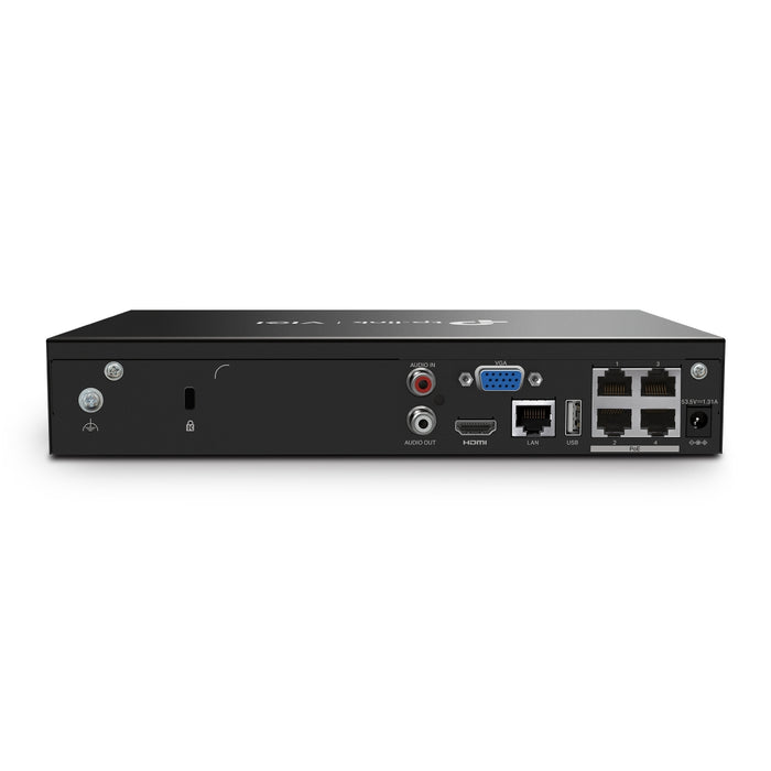 Tp-Link VIGI NVR1004H-4P 4 Channel PoE Network Video Recorder - Civic Electronic