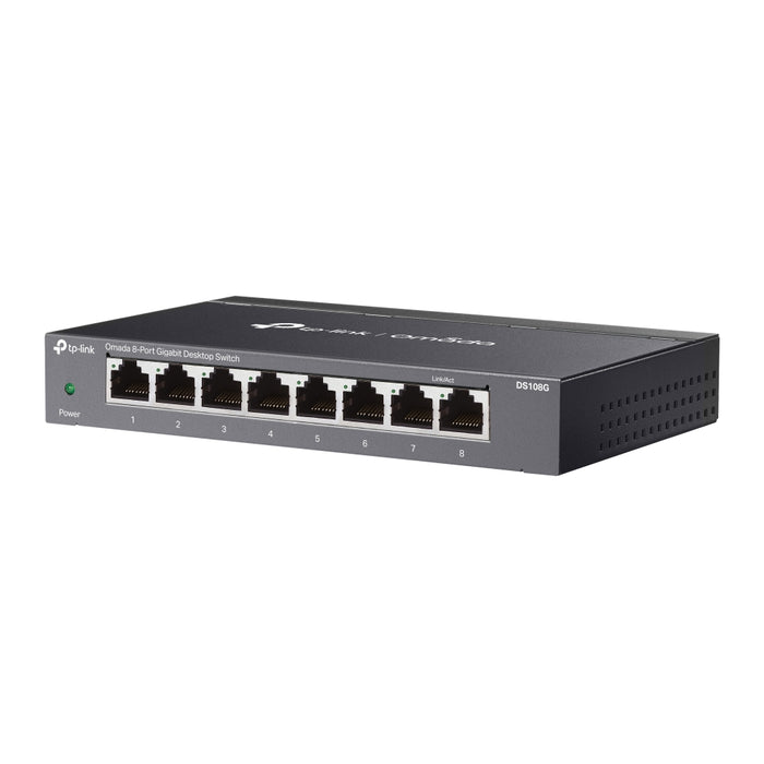 TP-Link Omada DS108G 8-Port Gigabit Desktop Switch - Civic Electronic