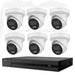 Hikvision Hilook 6MP 3 x T269, 3 x T262 6 Camera Kit - All in one Camera Active Colour Deterrence - Civic Electronic